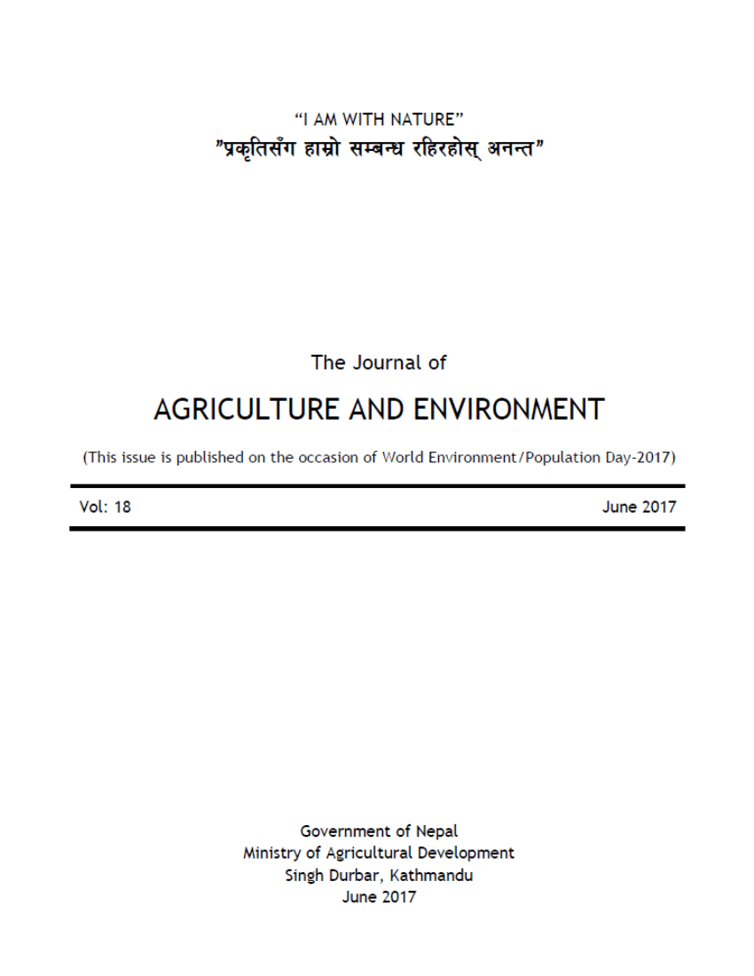 (PDF) Coverage and access of plant clinic in Nepal