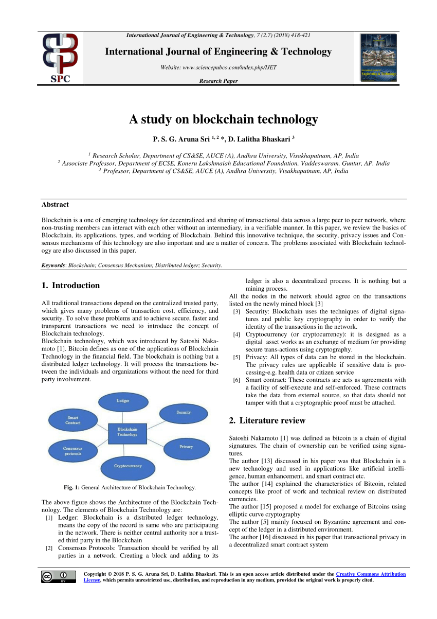 ieee research paper on blockchain