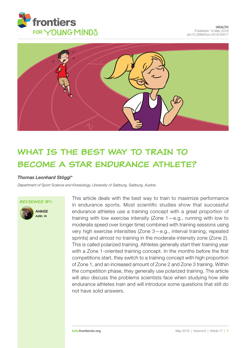 PDF) What is the Best Way to Train to Become a Star Endurance Athlete?