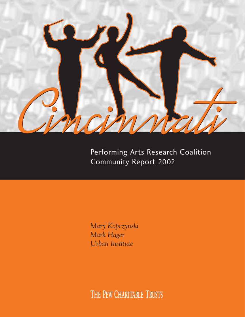 (PDF) Cincinnati Performing Arts Research Coalition Community Report 2002