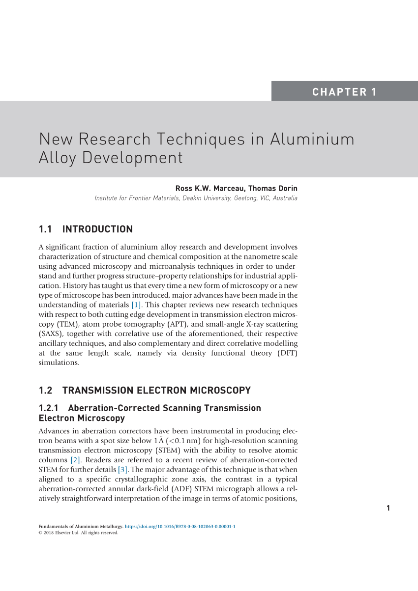 research report first alloys