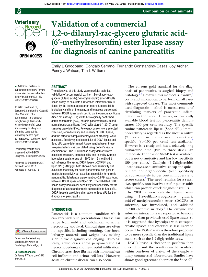 PDF Validation of a commercial 1 2 o dilauryl rac glycero  