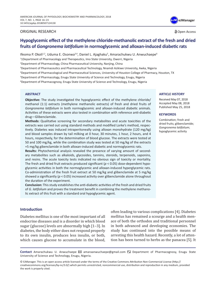 Scientific journal article on methylene chloride