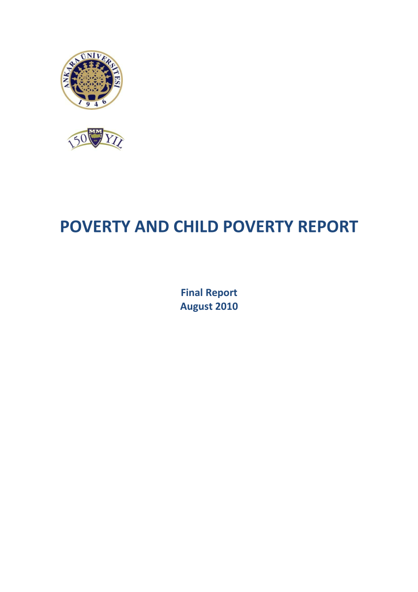 research report of poverty