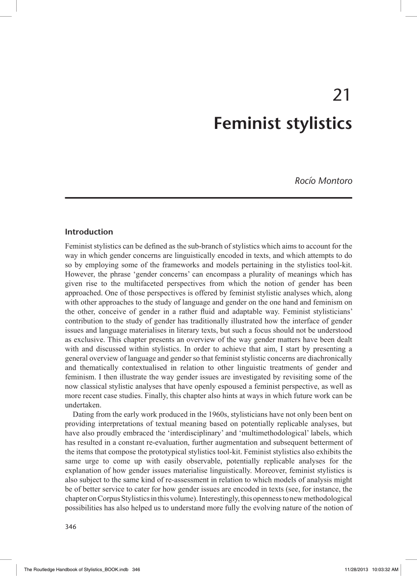 feminist research paper pdf