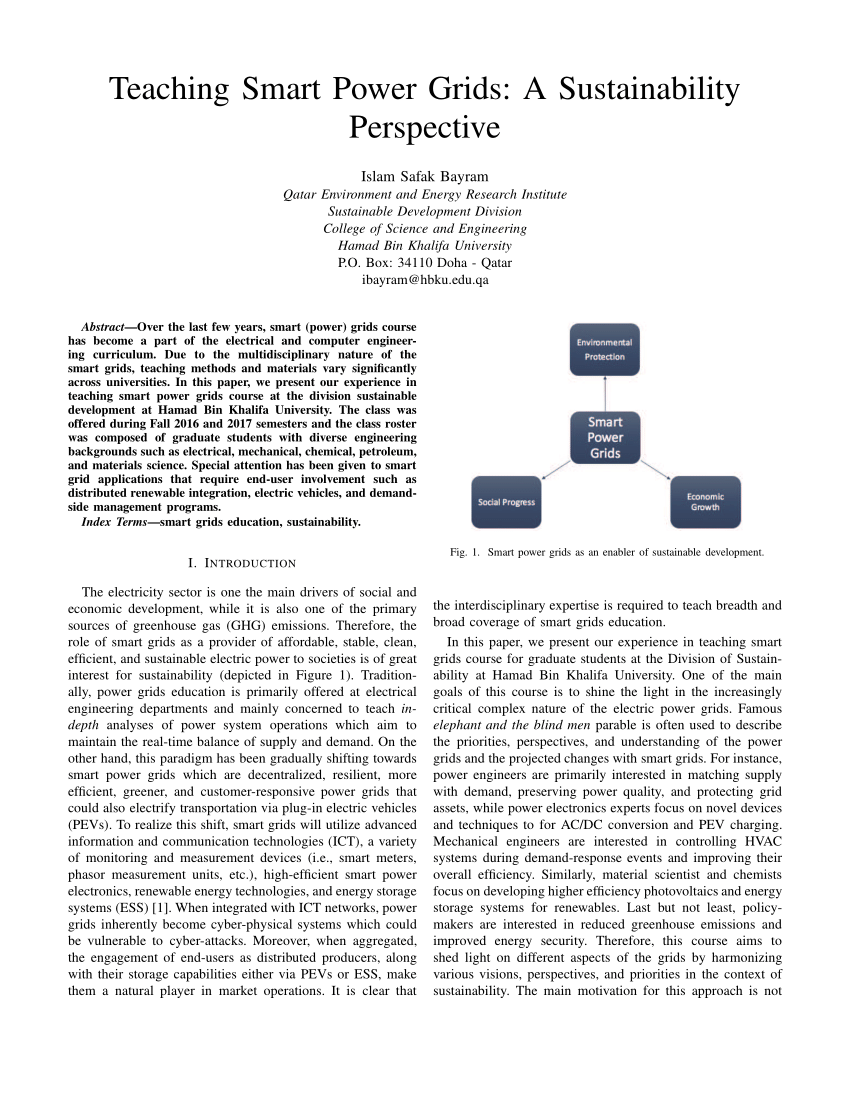 pdf-teaching-smart-power-grids-a-sustainability-perspective