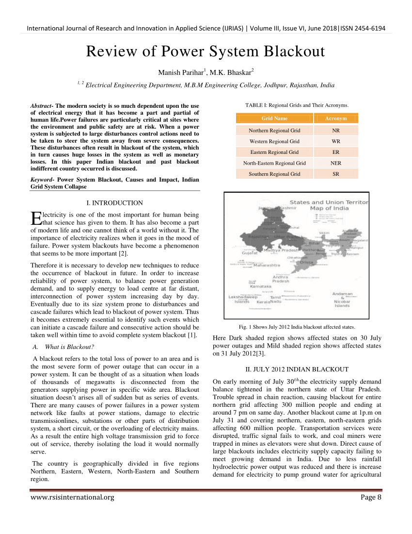 The Most Important Information on Dealing with Blackouts by  saintselectrical - Issuu