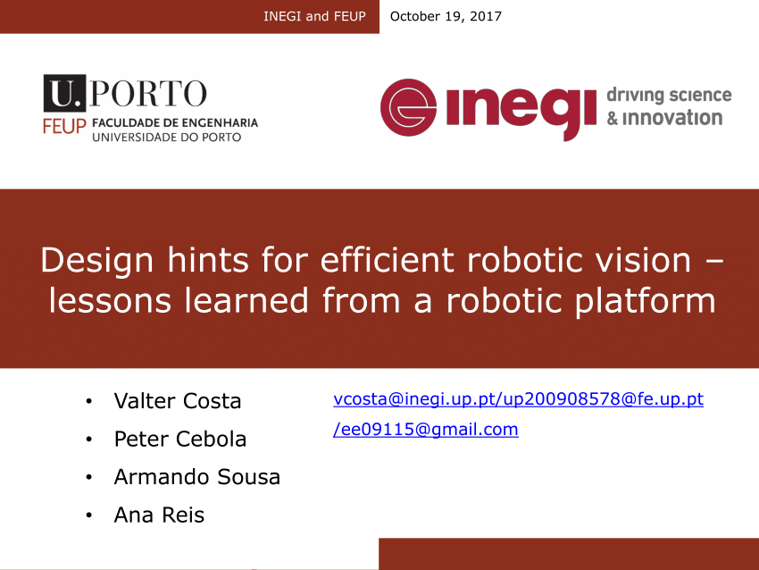 thesis robotic vision