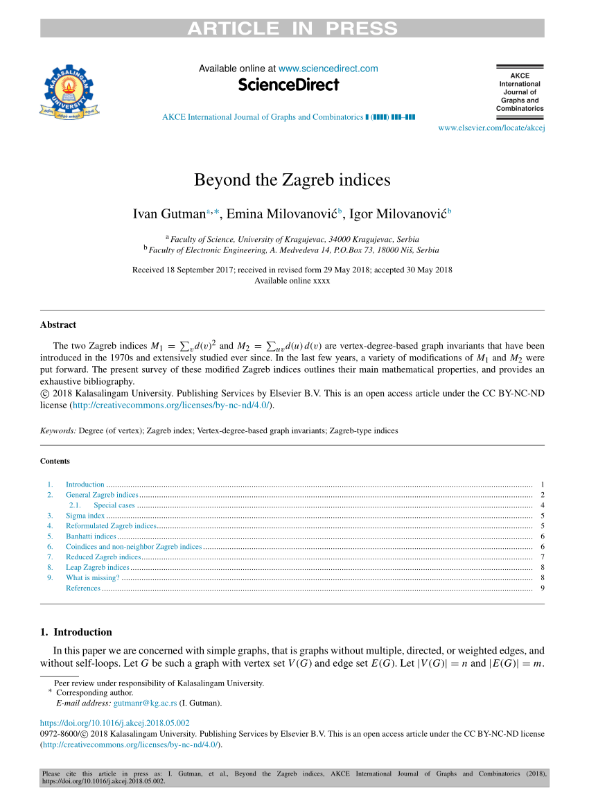 The Unicyclic Graph E 3 4 2 Download Scientific Diagram