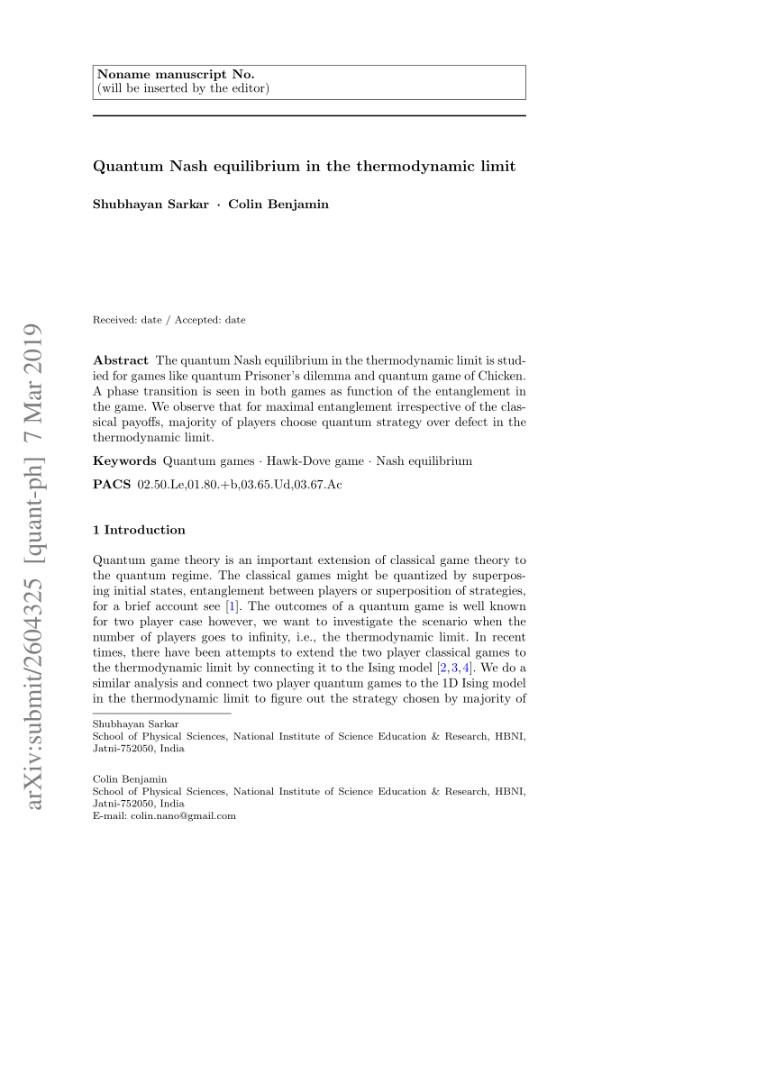 elements of statistical thermodynamics nash