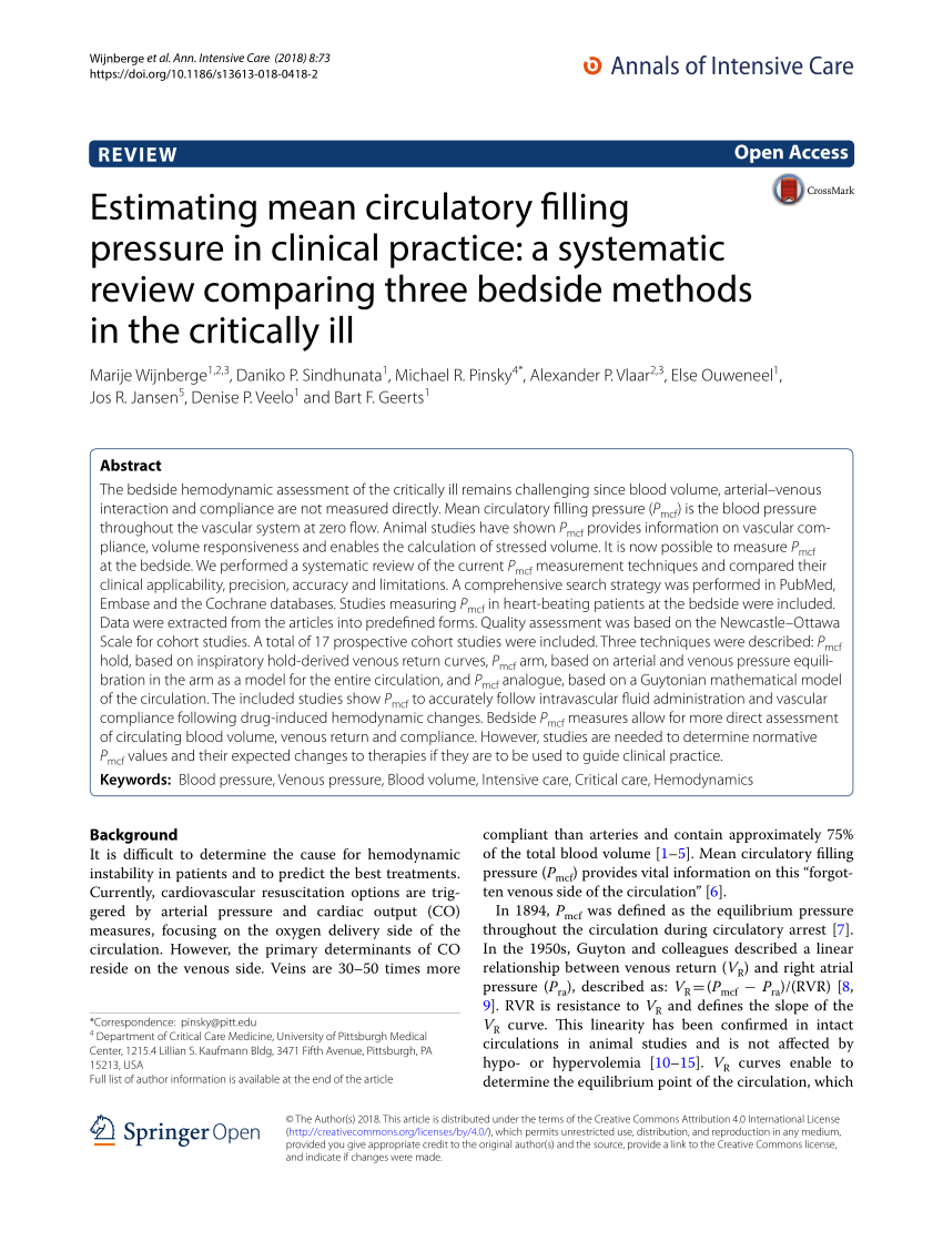 pdf-estimating-mean-circulatory-filling-pressure-in-clinical-practice