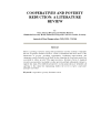 literature review on poverty reduction pdf