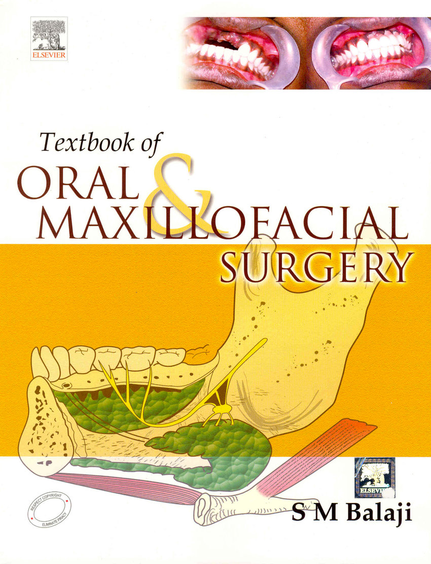 Textbook of Oral and Maxillofacial Surgery S M Bhalaji PDF