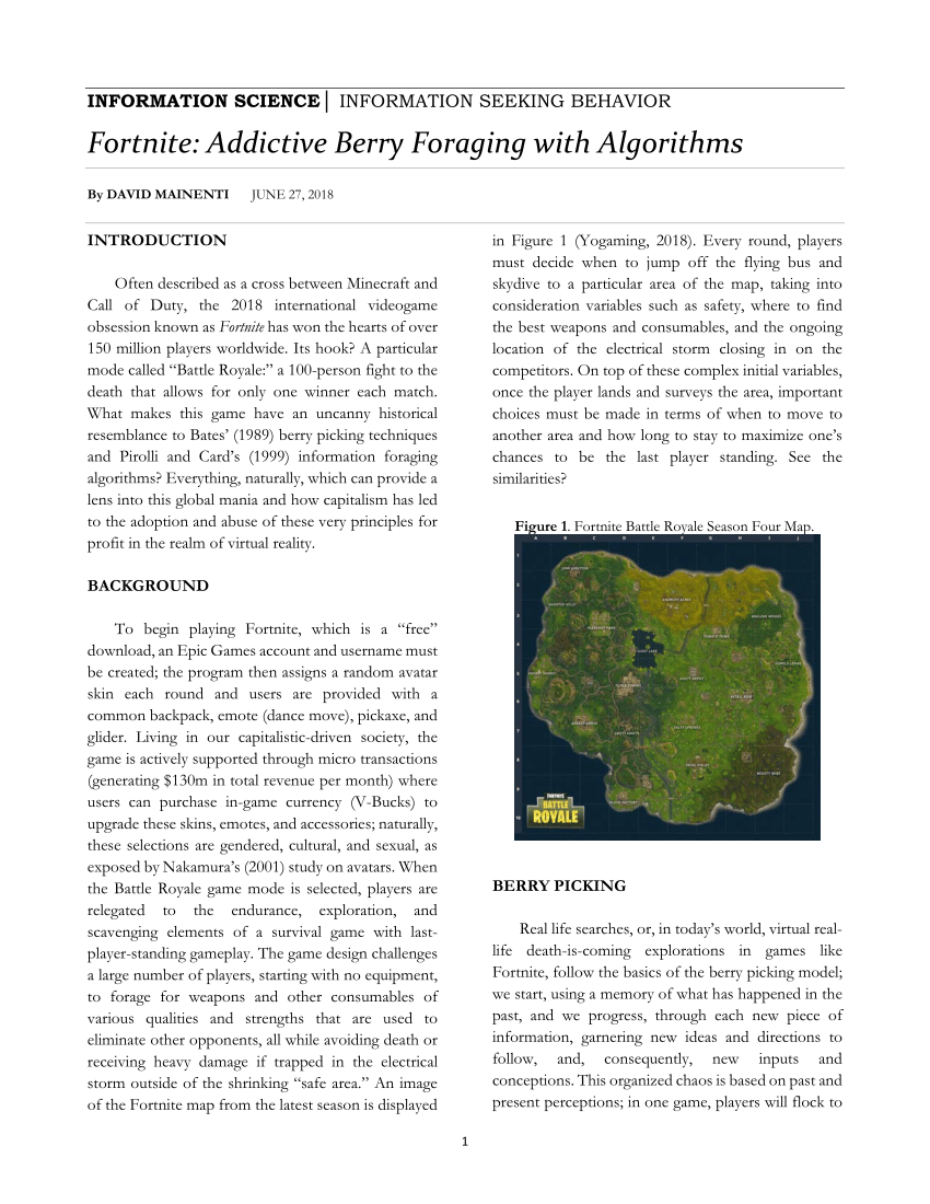 the design of browsing and berrypicking techniques for the online search interface request pdf - fortnite reste sur execution