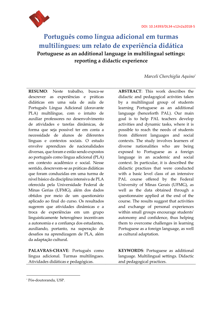 PDF) esforço de processamento das partículas modais doch e wohl em tarefas  de pós-edição: uma investigação processual no par linguístico  alemão/português