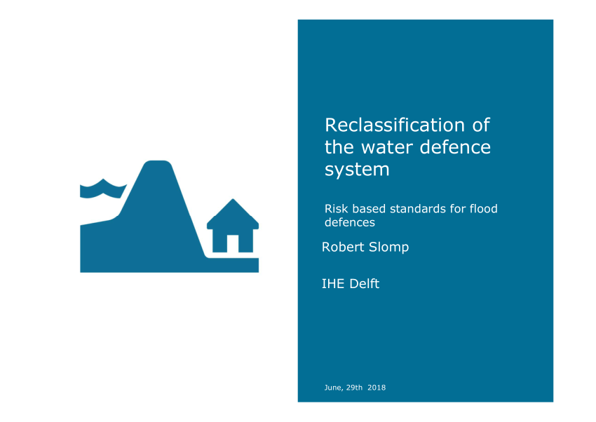 Pdf Risk Based Standards For Flood Defences 