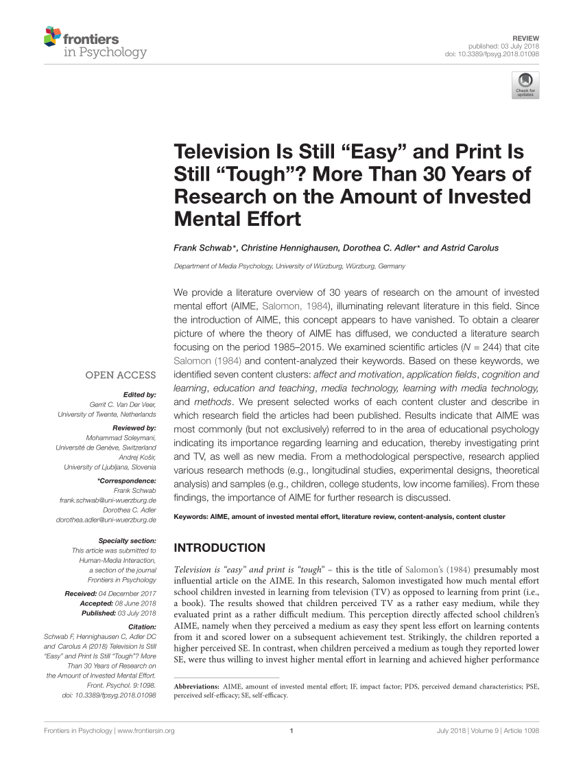 research paper on television pdf