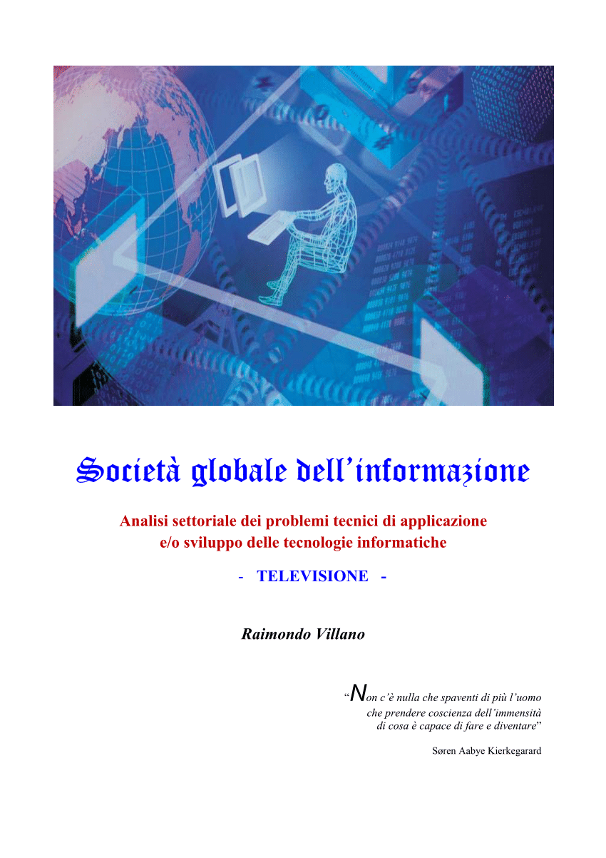PDF) R. Villano - Società globale dell'informazione Analisi