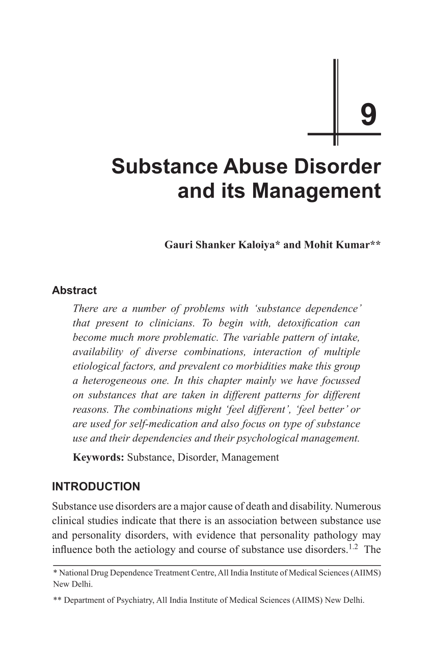 drug abuse case study pdf