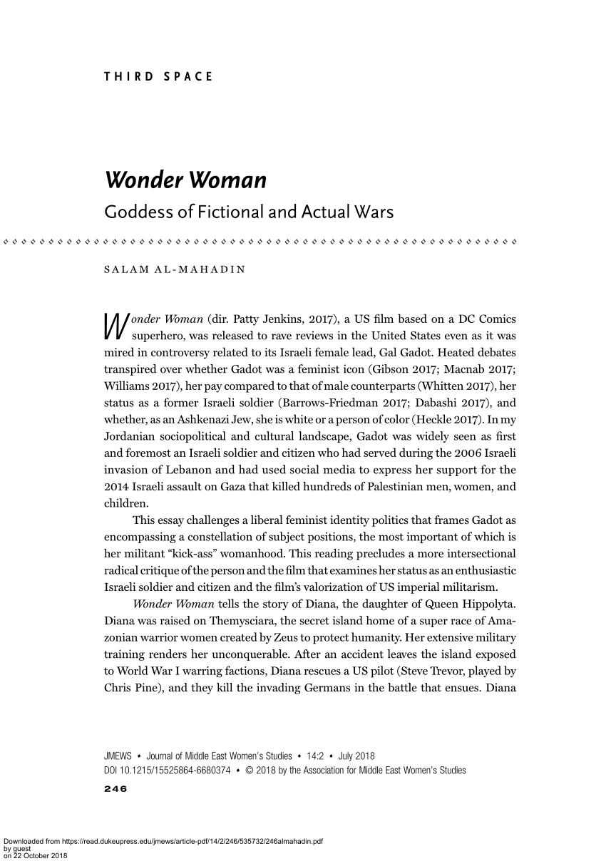Why Wonder Woman is a masterpiece of subversive feminism, Women