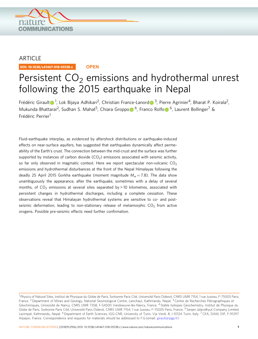 A The Chilime Hot Spring Central Nepal In August 10 And Its Download Scientific Diagram