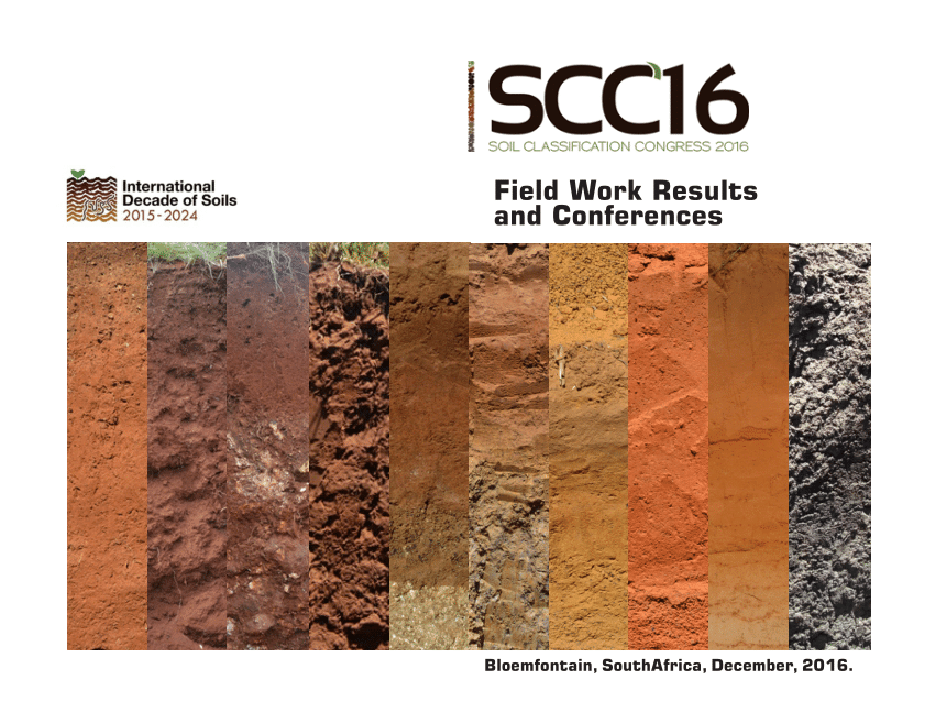 (PDF) Report of the World Soil Classification Congress. South Africa, 2016.