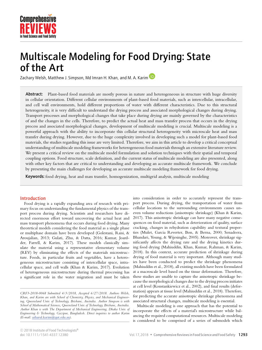 Food structuring is a multiscale problem, with micro-and macroscale