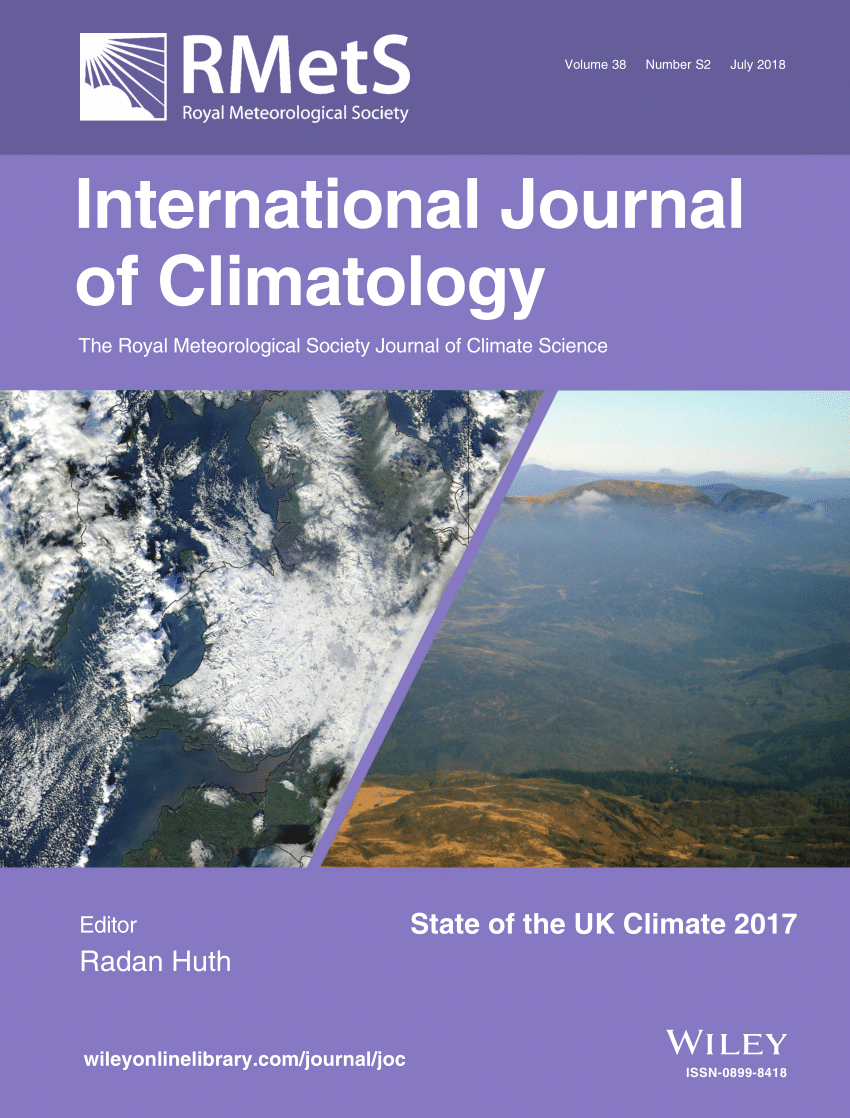 (PDF) State of the UK climate 2017