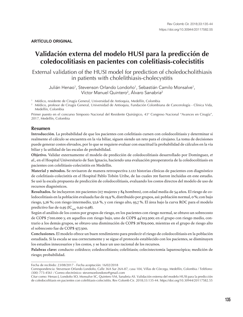 coledocolitiasis vs colelitiasis