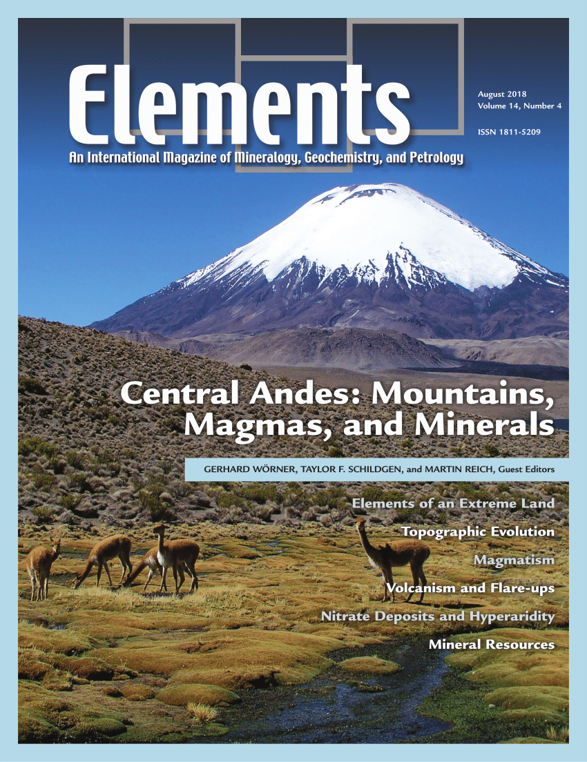 Pdf Magmatism In The Central Andes