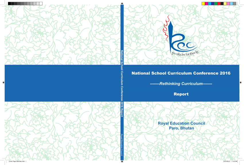 (PDF) Complete Bhutan National School Curriculum Conference 2016 Report