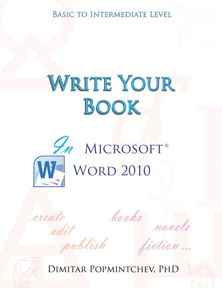 PDF) Write Your Book in Microsoft Word 8