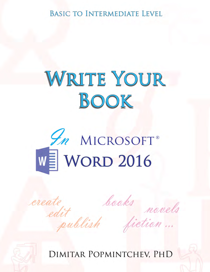 PDF) Write Your Book in Microsoft Word 7