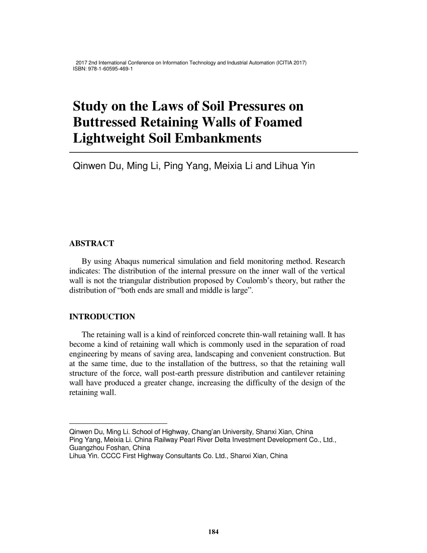 pdf-study-on-the-laws-of-soil-pressures-on-buttressed-retaining-walls