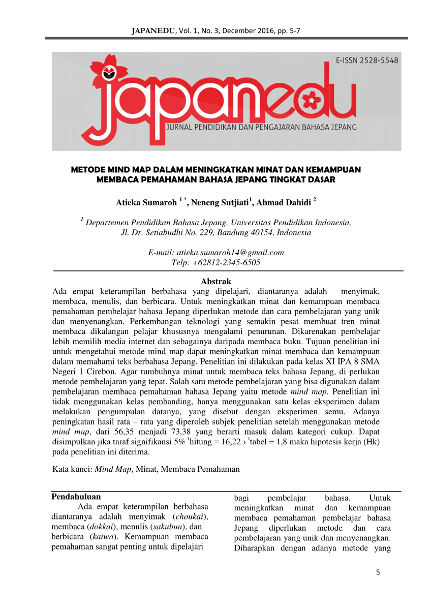 Contoh Proposal Penelitian Pendidikan Bahasa Jepang Berbagi Contoh Proposal