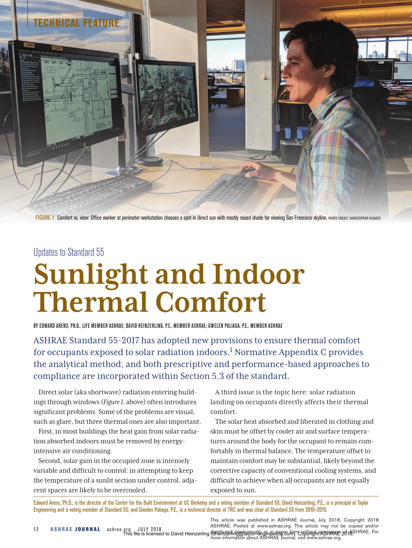 CBE Thermal Comfort Tool - Center for the Built Environment