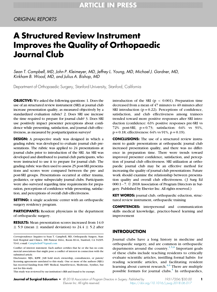 new orthopaedic research topics