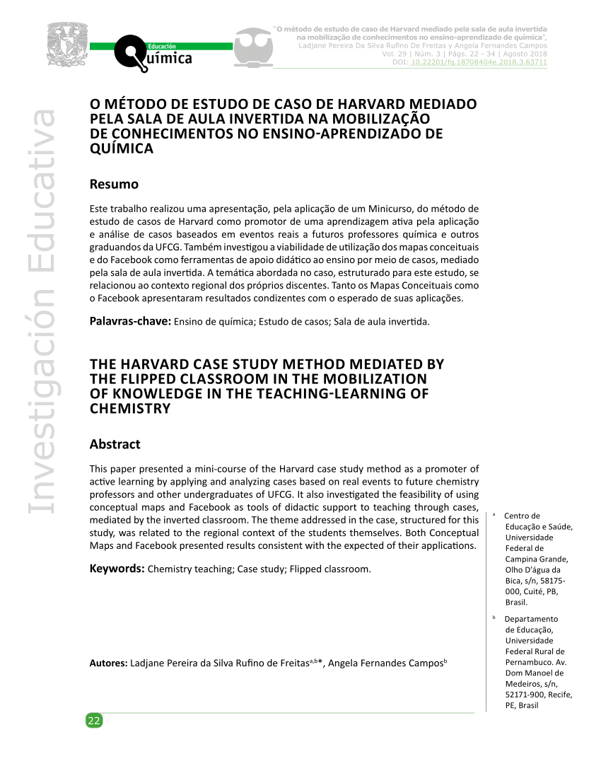 PDF) USO DE VÍDEO AULAS COMO METODOLOGIA ALTERNATIVA PARA O ENSINO DE  QUÍMICA: UM ESTUDO DE CASO