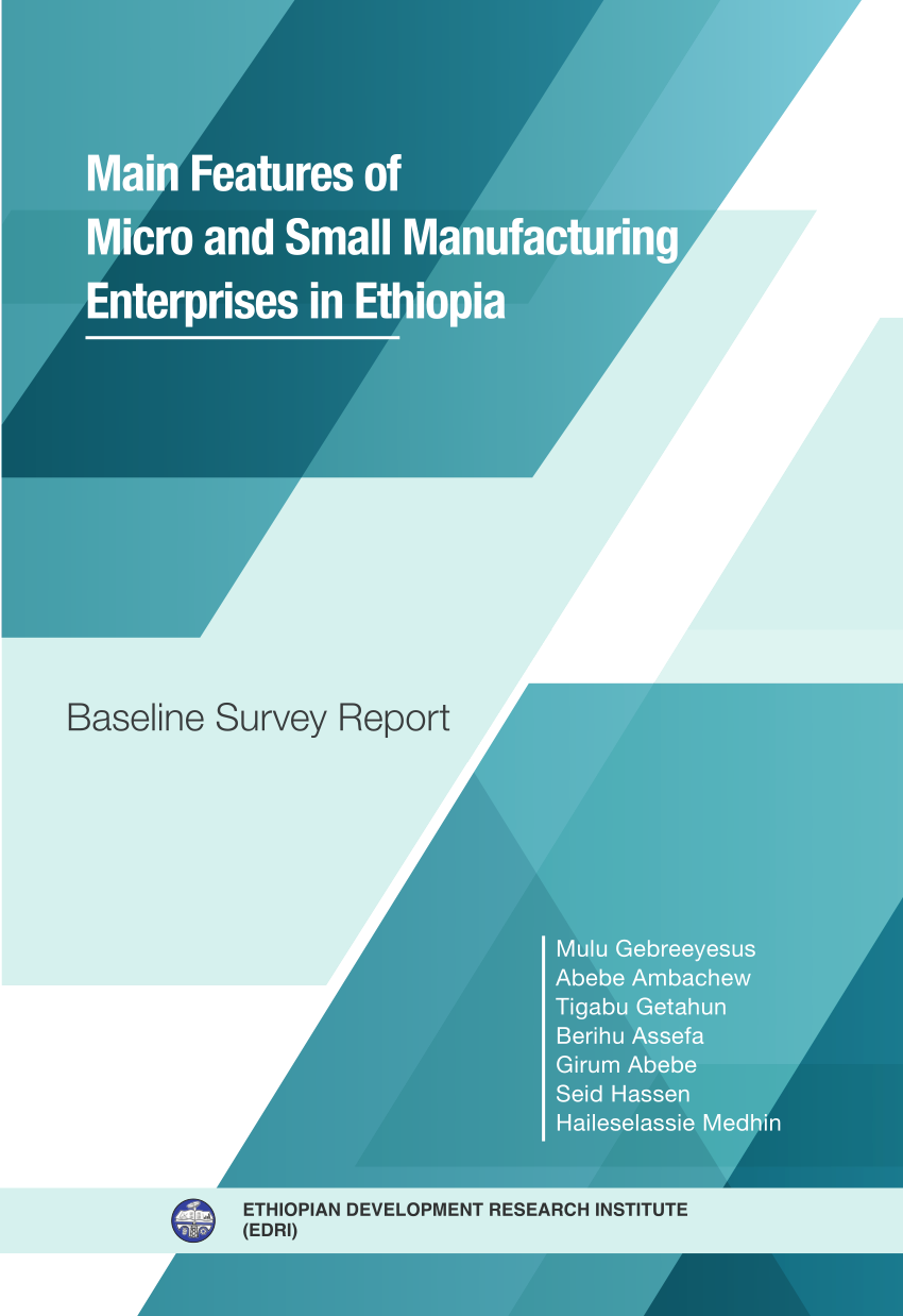 research proposal on micro and small enterprises in ethiopia pdf