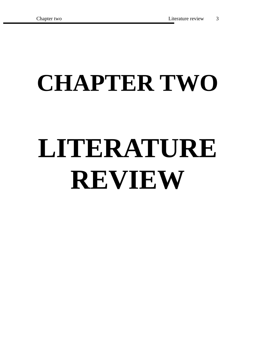 chapter 2 review of related literature and studies meaning