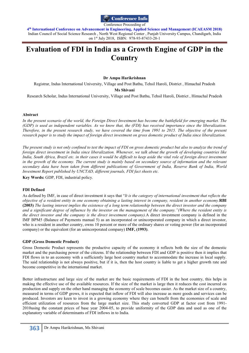 research paper on gdp of india pdf