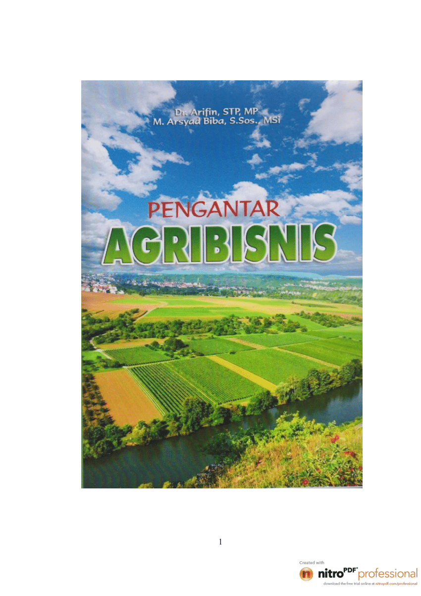  PDF Pengantar Agribisnis 