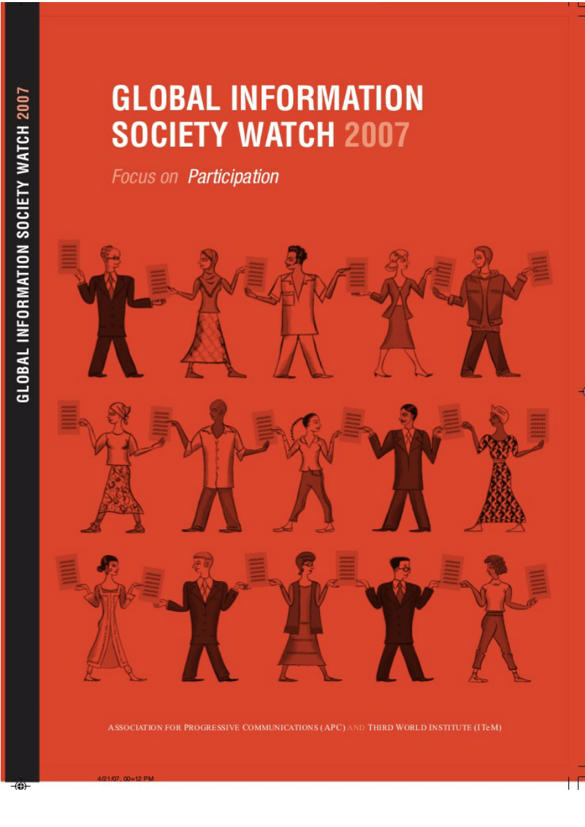 Society watch. Global information Society. Information and Society.