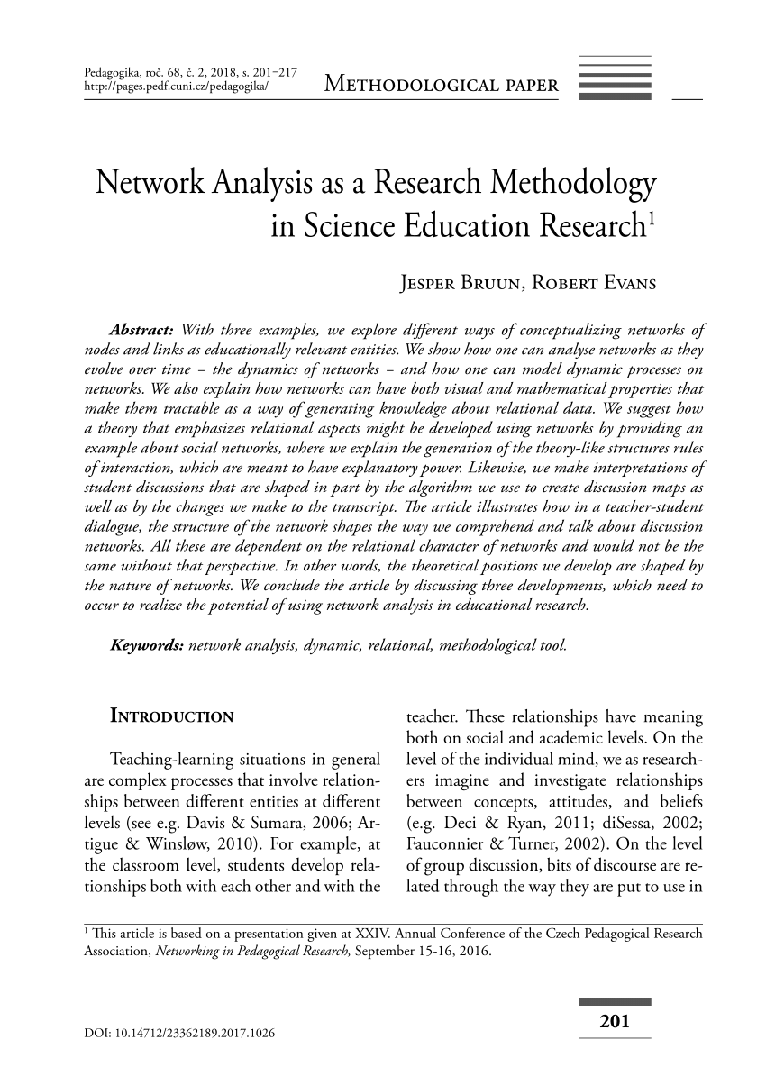 network science research paper