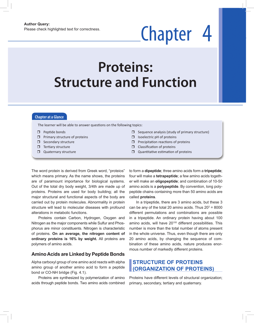 research papers on proteins