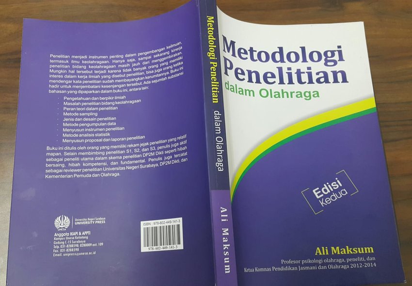 Pdf Metodologi Penelitian Dalam Olahraga