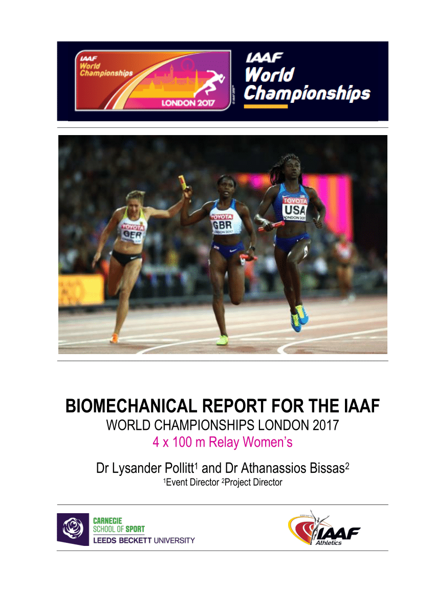Women's 4x100m Relay Heats  World Athletics Championships London 2017 