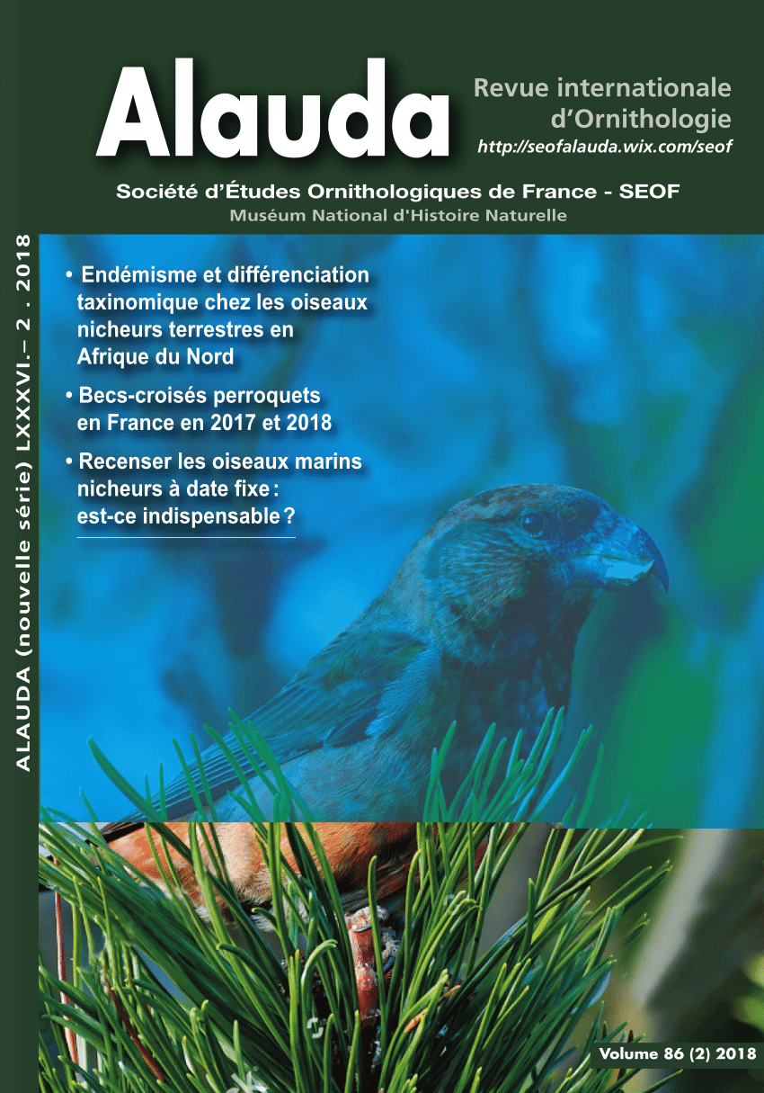 Pdf Endemism And Taxonomic Differentiation In Terrestrial Breeding Birds Of North Africa