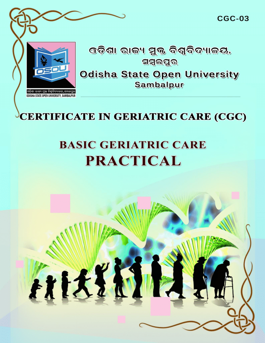(PDF) Certificate of Geriatric Care (CGC) CGC 03 Basic Geriatric Care