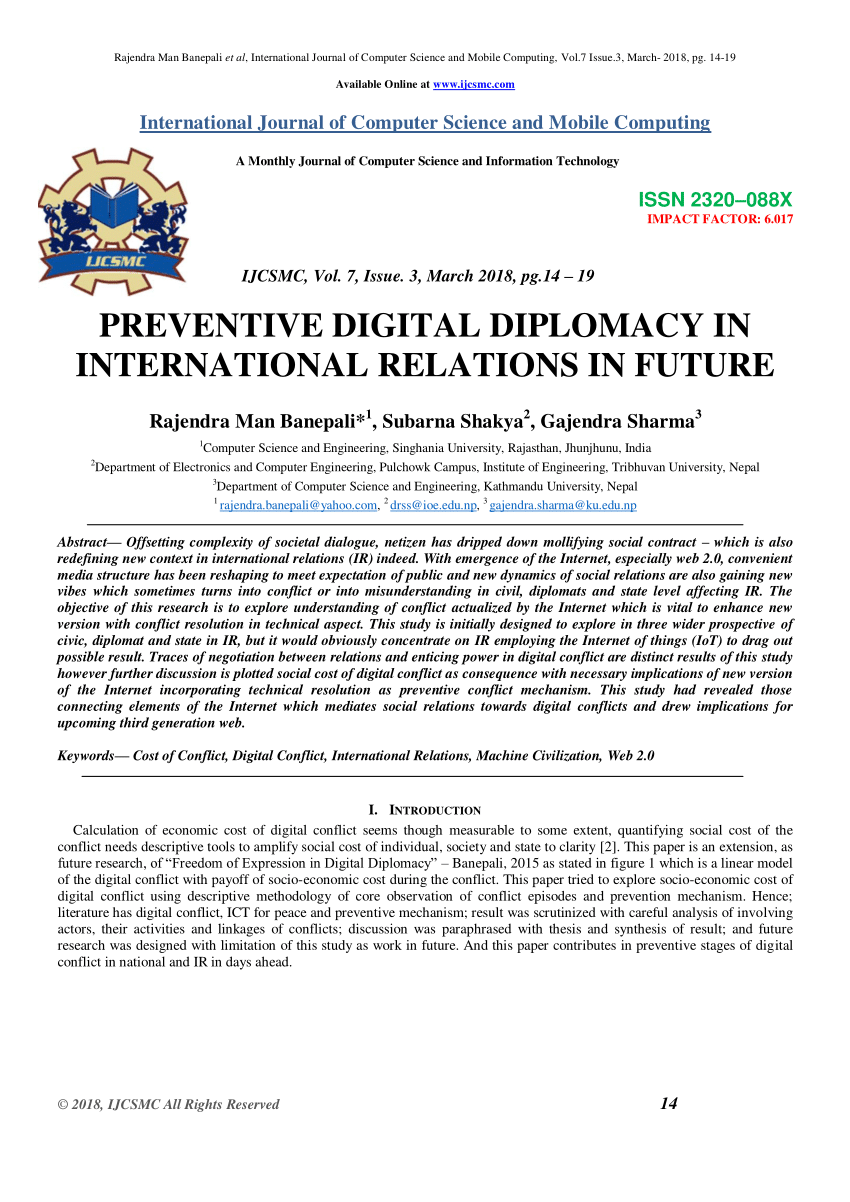 digital diplomacy dissertation